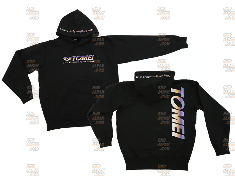 Tomei Titanium Rainbow Logo Pullover Parker - 2XL